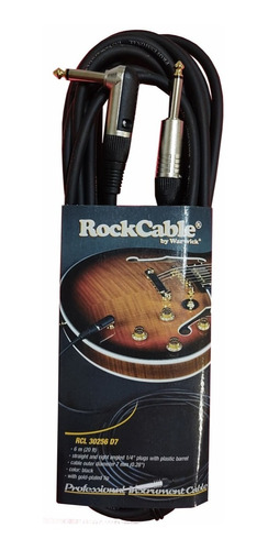 Cable Para Instrumento Rockcable By Warwick De 6 Mts.