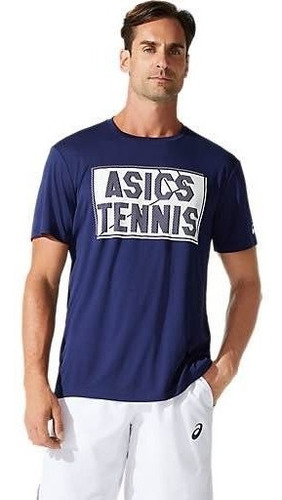 Playera Asics Court Graphic Tee Caballero