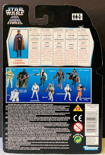 Star Wars Potf Na Lando Calrissian Trilogo C10 (Usado)