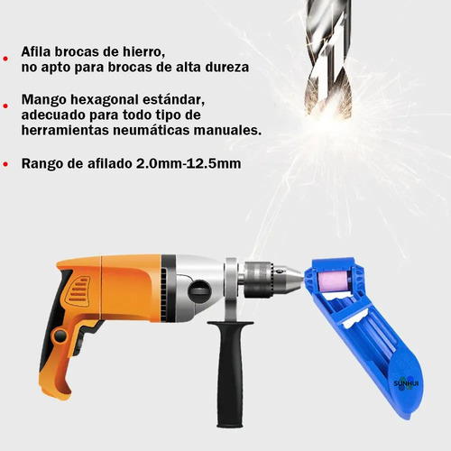 Sunhui Afilador portátil brocas taladro repara de saca punta filo 2
