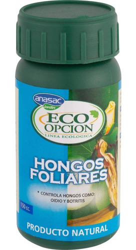Fungicida Para Hongos Foliares Eco Opcion 150 Cc Frasco Afj
