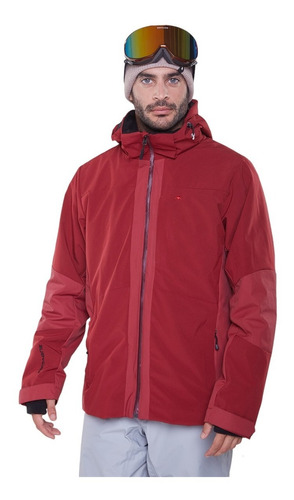 Campera De Hombre Clover Montagne  Desmontable Impermeable