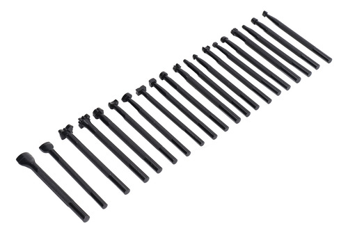 Conjunto De Ferramentas De Carimbos De Couro, 20 Unidades, F