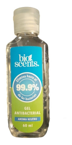 Bio Scents 3 Gel Antibacterial De 60 Ml. C/u