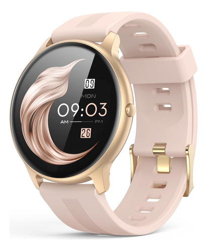 Agptek Smartwatch Mujer, Reloj Inteligente Deportivo 1.3 Pul