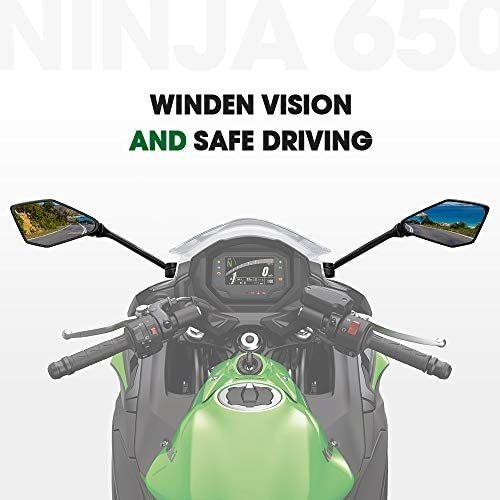 Imagen 8 de 9 de 2009-2016 Kawasaki Ninja 650r Espejos Para Ninja Er6f Er-6f