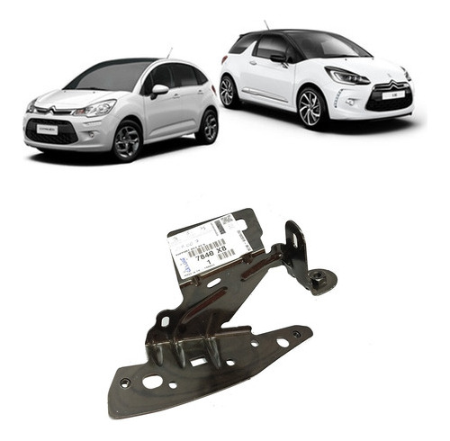 Suporte Esquerdo Paralama Citroen-c3 2016 2017 2018 Citroen