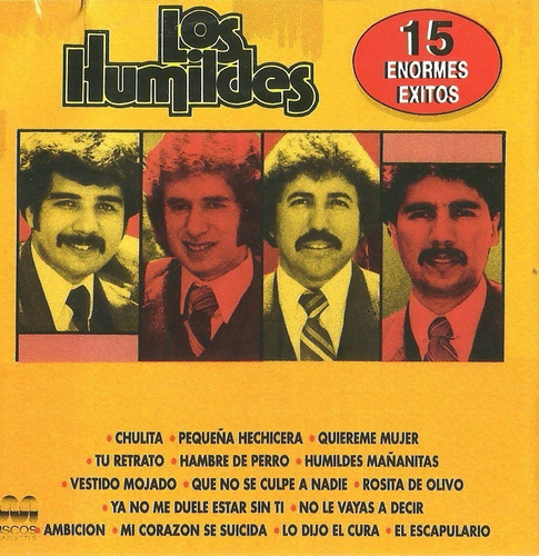 Los Humildes 15 Enormes Éxitos | Cd Música