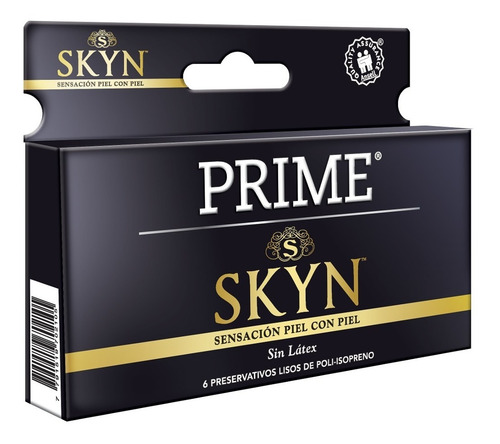 Preservativos Prime Skyn X6 Unidades Sin Latex Mayor Calor