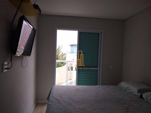 Imagem 7 de 28 de Cobertura Com 3 Dormitórios À Venda, 140 M² Por R$ 520.000,00 - Vila Nossa Senhora Das Vitórias - Mauá/sp - Co0115