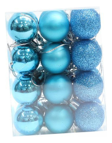 4 X 4x24x Bolas De Navidad Adornos Diámetro De La Bola 3cm