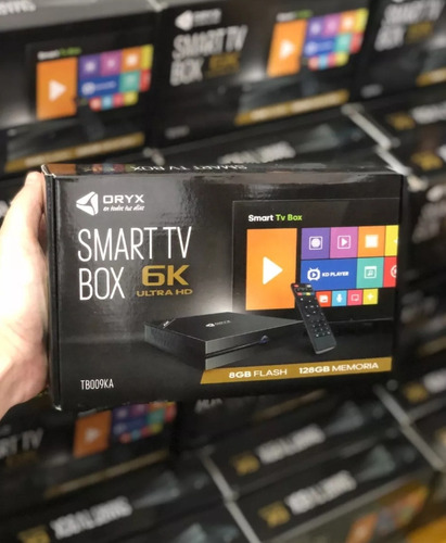 Oryx Pro - Android Tv Box 128gb/8gb Ram ++ultra Rapido++ Mag Oryx Estándar