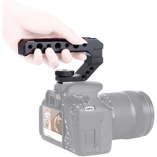 Hand Grip Maneral Para Camara Y Jaula Universal Con Zapatas