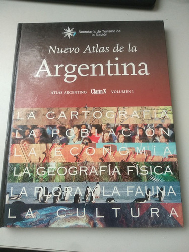 Atlas De La Argentina 2 Tomos Turismo De  Nación Clarín