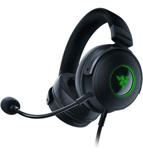 Imagen 4 de 8 de Auriculares Gamer Razer Kraken V3 Hypersense Rgb Vibracion