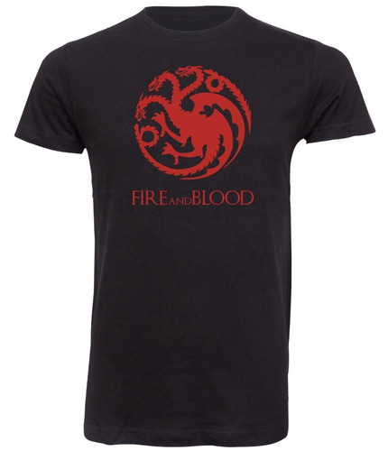Poleras Para Hombre Game Of Thrones - Fire And Blood 