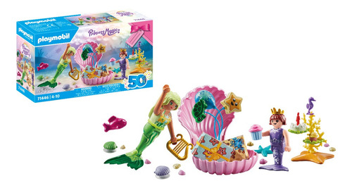 Juego Playmobil Princess Magic Cumpleaños De Sirenas 43 Pzs