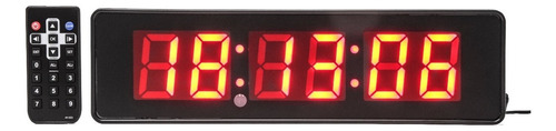 Cronometro Relógio Led Digital Parede Mesa C/ Controle
