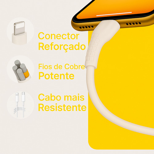 Carregador Turbo 25w Para iPhone 8 X Xr 11 12 13 14 Pro