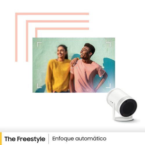 Proyector Portátil The Freestyle Samsung Sp-lsp3blaxzb Fhd Color Blanco