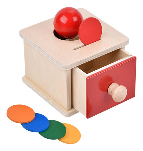 Buzón De Madera Con Forma De Juguete A Juego Con Cajón [u]