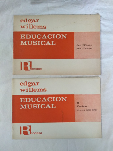 Educación Musical - Willems - Partitura - Ricordi