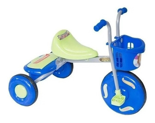 Triciclo Bambino Marca Prodehogar Color Azul/Verde