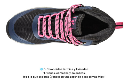 Zapatillas Botitas Impermeables Filament Hombre Mujer 36/44