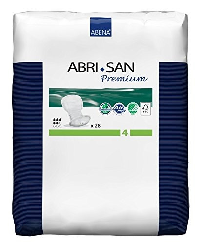 Abena Abri-san Premium Incontinencia Pads, Tamaño 4 - Normal
