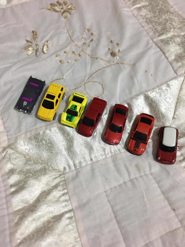 Maisto Set 7 De Carritos Metálicos A Escala Mini Cooper 7 Cm (Usado)