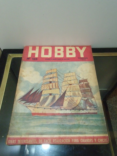 Adp Revista Hobby N ° 103 Febrero 1945 Bs. As