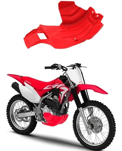 Protetor Motor Carter Honda Crf250f 250 F Biker Vermelho