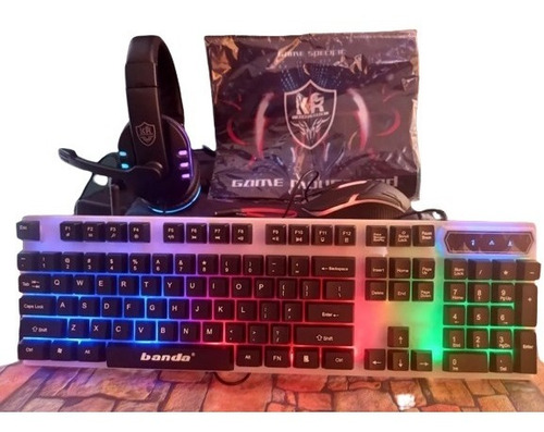 Set Mouse Y Teclado Gamer 