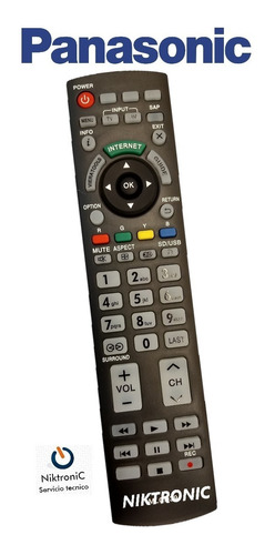 Control Remoto Para Smart Tv Panasonic