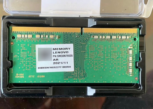 Memoria Ddr4 Sodimm 4 Gb 3200 Mhz Samsung (Usado)