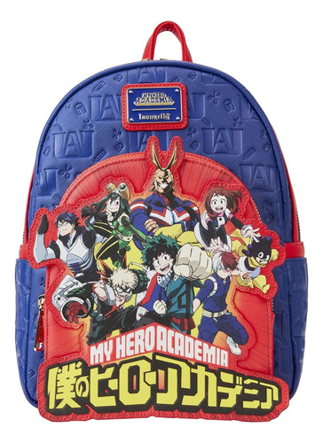 Mochila Loungefly My Hero Academia Group Con El Logotipo Gra