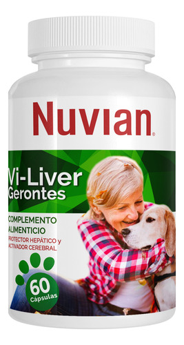 Suplemento Vi-liver Gerontes Nuvian 60 Comp