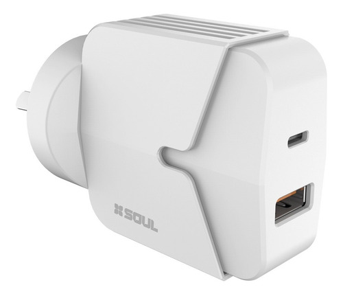 Cargador Super Rapido 20w 2 Puertos Usb Y Tipo C + Cable 12w