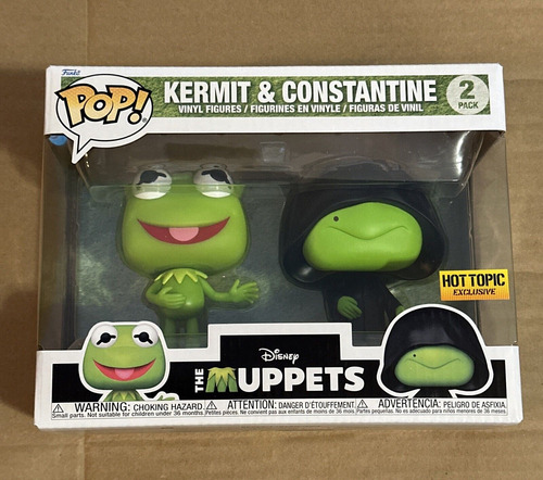 Funko Pop Kermit & Constantine