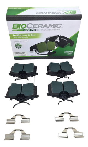 Balatas Traseras Para Seat Ibiza 1.6l 2017- 2023 Bio7335d340