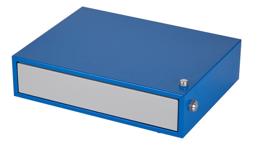Gaveta 5 Compartimientos Registradora Caja Para Dinero azul