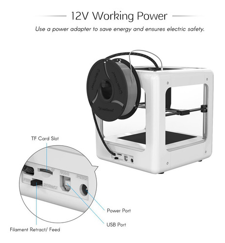 Easythreed Nano Entry Level Impresora 3d Para Niños