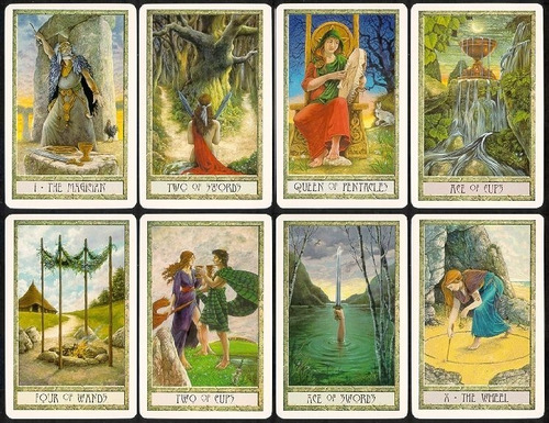 Tarot De Los Druidas Set De Cartas Tarot