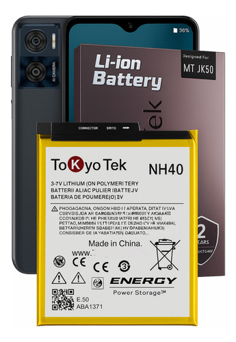 Bateria Nh40 Para Moto E22 Xt2239-10 Alta Durabilidade