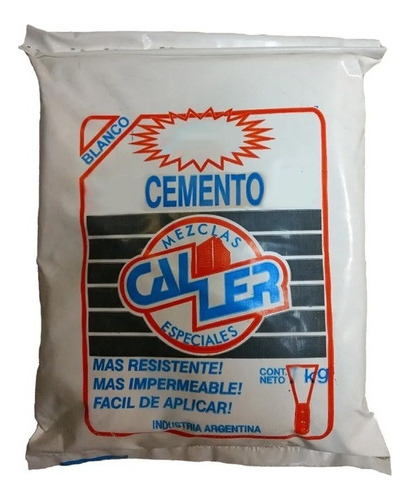 Cemento Blanco X 2 Kilos Caller  Mm