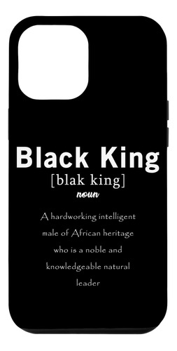 iPhone 12 Pro Max Caso Negro King Definici B08n6f8kp8_300324