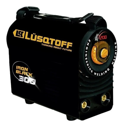 Imagen 2 de 10 de Soldadora Inverter Lusqtoff Iron Black 300 Mma Lift Tig Prof