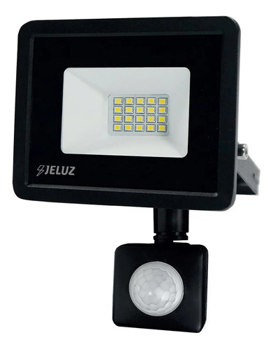 Proyector Led Con Sensor 30w Alta Potencia Luz Fria Jeluz
