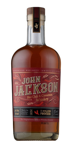 Whiskey John Jackson Chili & Cinnamon 750cc 