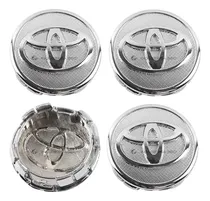 Comprar Tapas Centrales Emblema De Aro Para Toyota 5.7 Cm X 4 Unids.